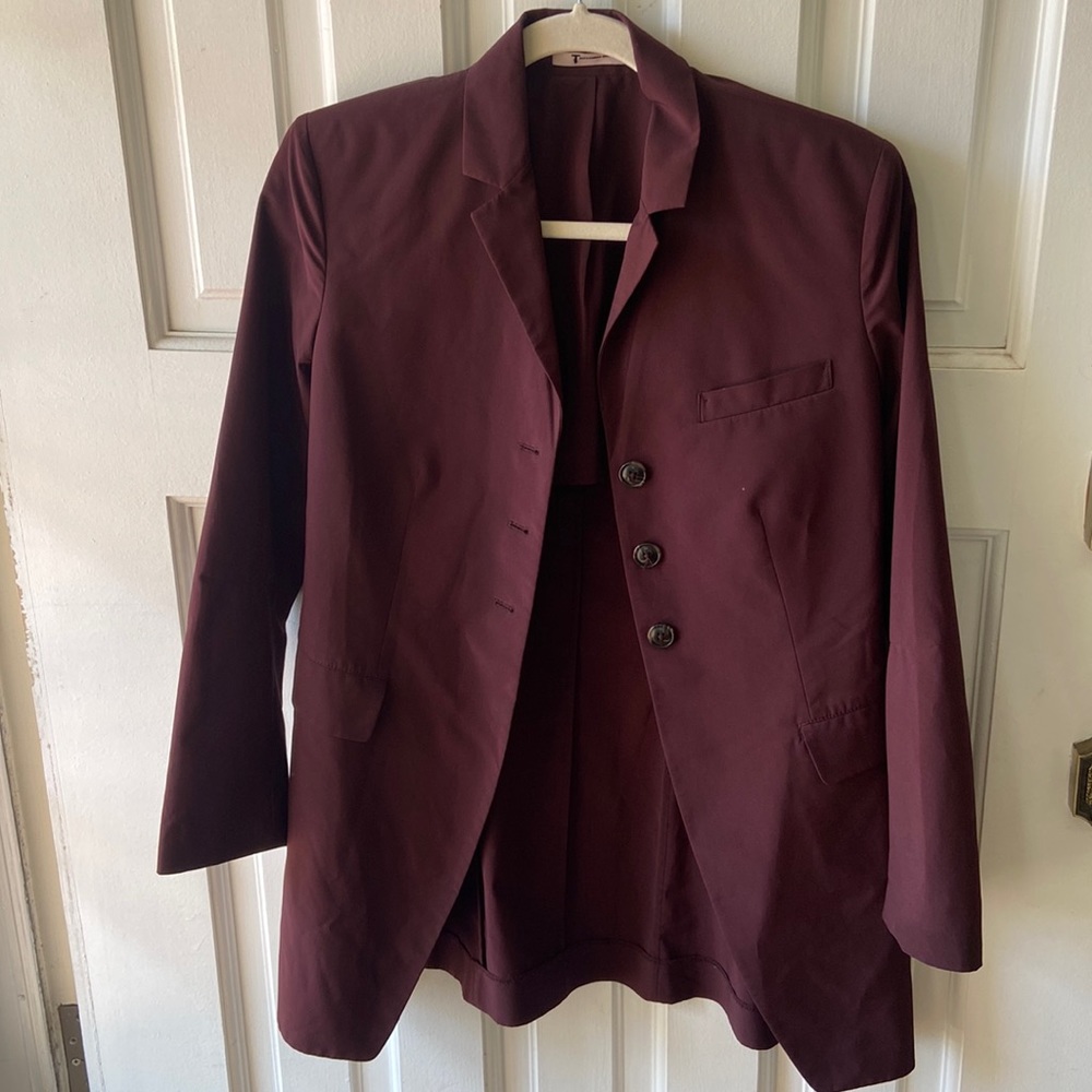 Maroon T By Alexander Wang blazer.